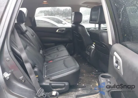 2013 Nissan Pathfinder Platinum z USA, uszkodzony, nr VIN 5N1AR2MN6DC628835